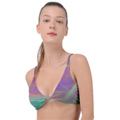 Color Winds Knot Up Bikini Top by LW41021