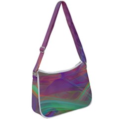 Color Winds Zip Up Shoulder Bag by LW41021