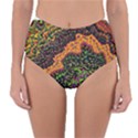 GoghWave Reversible High-Waist Bikini Bottoms View1