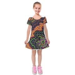 Goghwave Kids  Short Sleeve Velvet Dress by LW41021