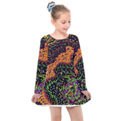 Goghwave Kids  Long Sleeve Dress by LW41021