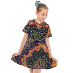 Goghwave Kids  Short Sleeve Shirt Dress by LW41021