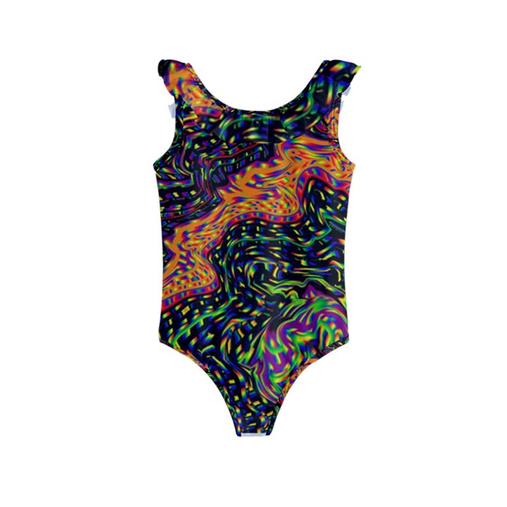 GoghWave Kids  Frill Swimsuit