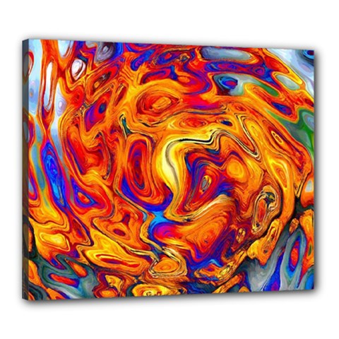 Sun & Water Canvas 24  X 20  (stretched) by LW41021