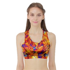 Sun & Water Sports Bra With Border by LW41021