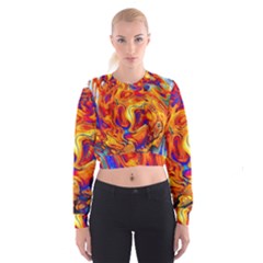 Sun & Water Cropped Sweatshirt by LW41021