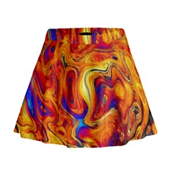 Sun & Water Mini Flare Skirt by LW41021