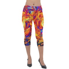 Sun & Water Lightweight Velour Capri Leggings  by LW41021