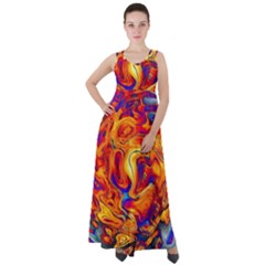 Sun & Water Empire Waist Velour Maxi Dress by LW41021