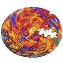 Sun & Water Wooden Puzzle Round View2