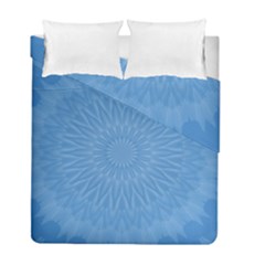 Blue Joy Duvet Cover Double Side (full/ Double Size) by LW41021