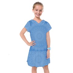 Blue Joy Kids  Drop Waist Dress