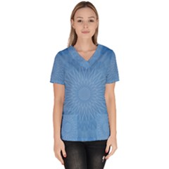 Blue Joy Women s V-neck Scrub Top