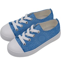 Blue Joy Kids  Low Top Canvas Sneakers by LW41021