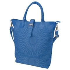 Blue Joy Buckle Top Tote Bag by LW41021