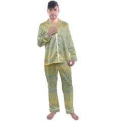 Shine On Men s Long Sleeve Satin Pajamas Set by LW41021