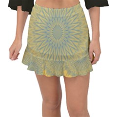 Shine On Fishtail Mini Chiffon Skirt by LW41021