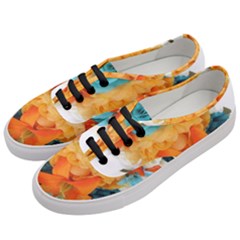 Spring Flowers Women s Classic Low Top Sneakers by LW41021