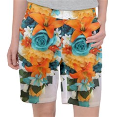 Spring Flowers Pocket Shorts by LW41021