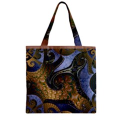 Sea Of Wonder Zipper Grocery Tote Bag