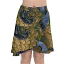 Sea of Wonder Chiffon Wrap Front Skirt View1