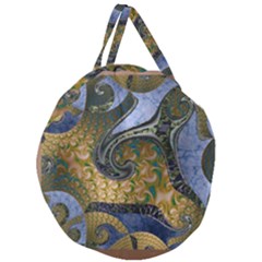 Sea Of Wonder Giant Round Zipper Tote by LW41021