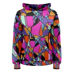 Abstract  Women s Pullover Hoodie by LW41021