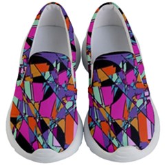 Abstract  Kids Lightweight Slip Ons