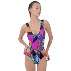 Abstract  Side Cut Out Swimsuit by LW41021