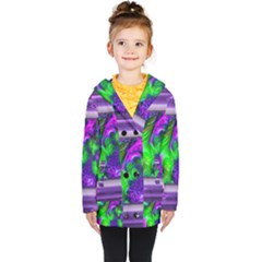 Feathery Winds Kids  Double Breasted Button Coat by LW41021