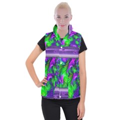 Feathery Winds Women s Button Up Vest by LW41021