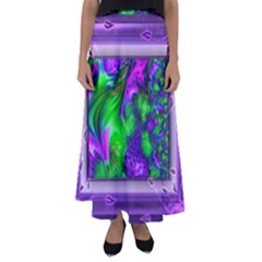 Feathery Winds Flared Maxi Skirt by LW41021