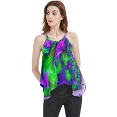 Feathery Winds Flowy Camisole Tank Top by LW41021