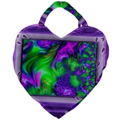 Feathery Winds Giant Heart Shaped Tote by LW41021