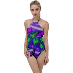 Feathery Winds Go With The Flow One Piece Swimsuit by LW41021