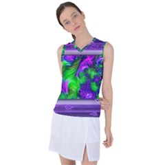 Feathery Winds Women s Sleeveless Sports Top by LW41021