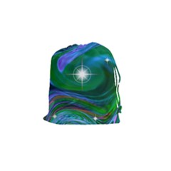 Night Sky Drawstring Pouch (small) by LW41021