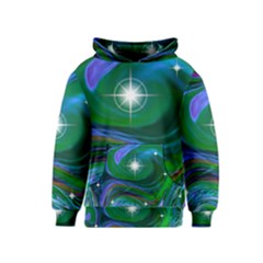 Night Sky Kids  Pullover Hoodie by LW41021