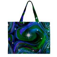 Night Sky Zipper Mini Tote Bag by LW41021