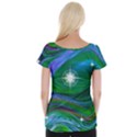 Night Sky Cap Sleeve Top View2