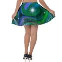 Night Sky Velvet Skater Skirt View2