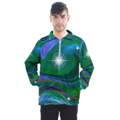 Night Sky Men s Half Zip Pullover by LW41021