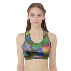 Prisma Colors Sports Bra With Border by LW41021