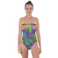 Prisma Colors Tie Back One Piece Swimsuit by LW41021