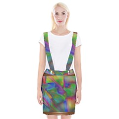 Prisma Colors Braces Suspender Skirt by LW41021