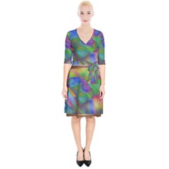 Prisma Colors Wrap Up Cocktail Dress by LW41021