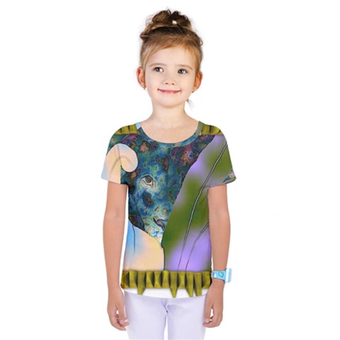 Jungle Lion Kids  One Piece Tee by LW41021