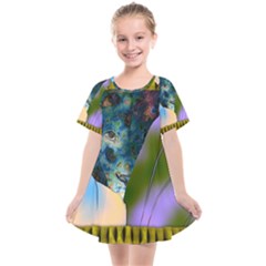 Jungle Lion Kids  Smock Dress by LW41021