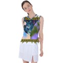 Jungle Lion Women s Sleeveless Sports Top View1