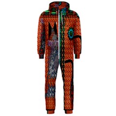 Cats Hooded Jumpsuit (men)  by LW41021